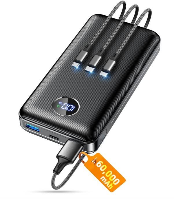 ZZI Power Bank 60000mAh